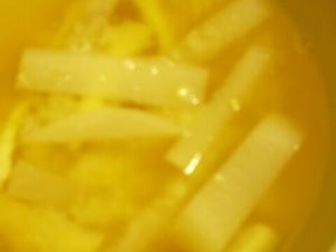 冬に美味しく野菜をとろう!!***大根のお味噌汁